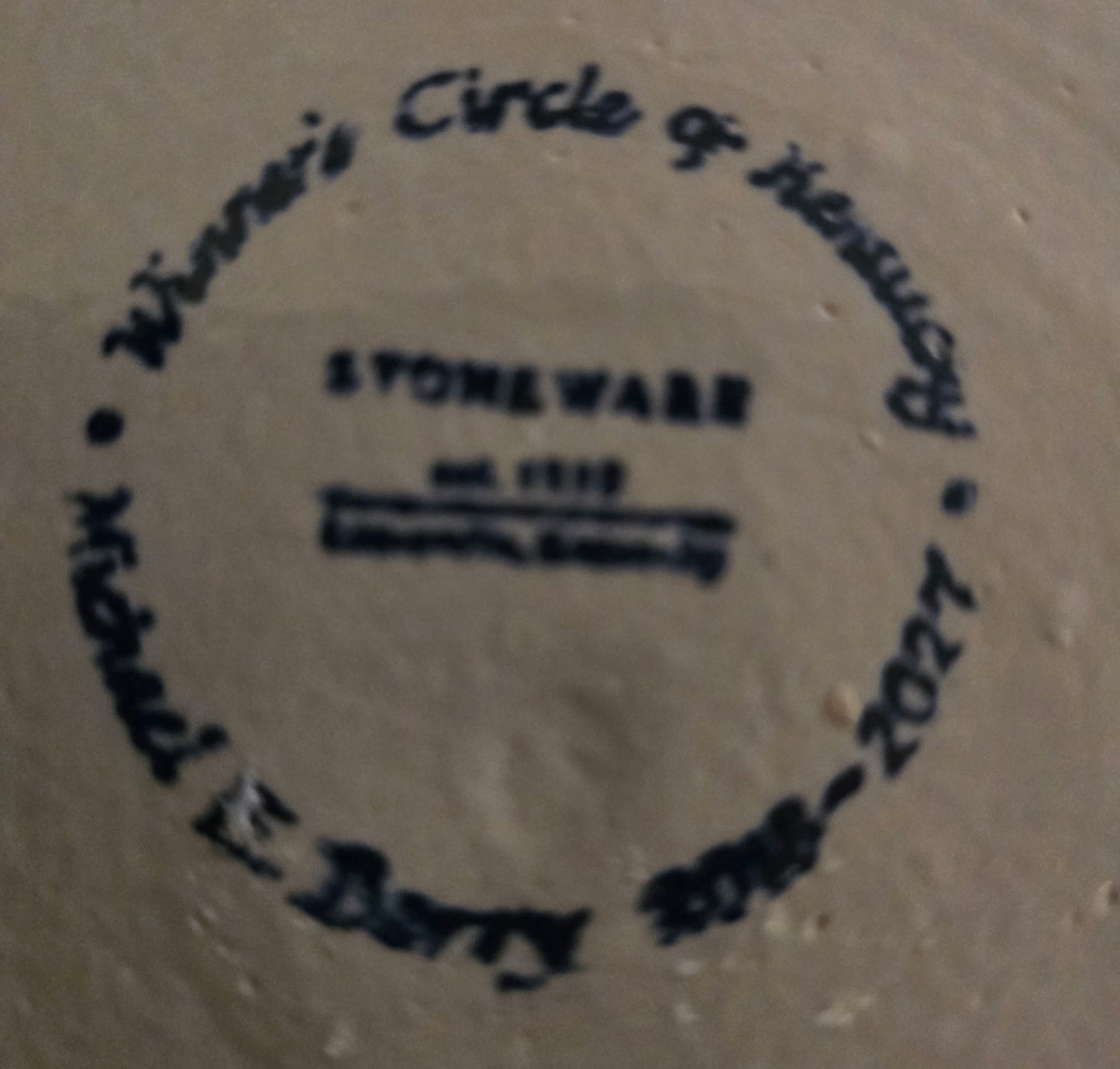 Famous Louisville Stoneware Pottery Platter